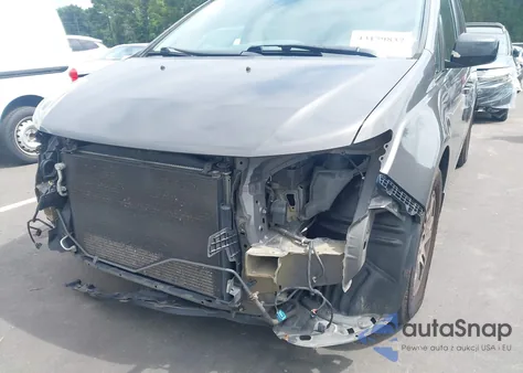 2013 Honda Odyssey Ex-L из США, поврежденный, VIN 5FNRL5H61DB008152